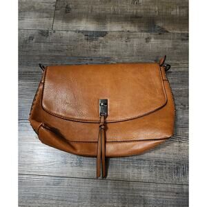Sam And Hadley Brown Purse No Strap Good Condition Box37